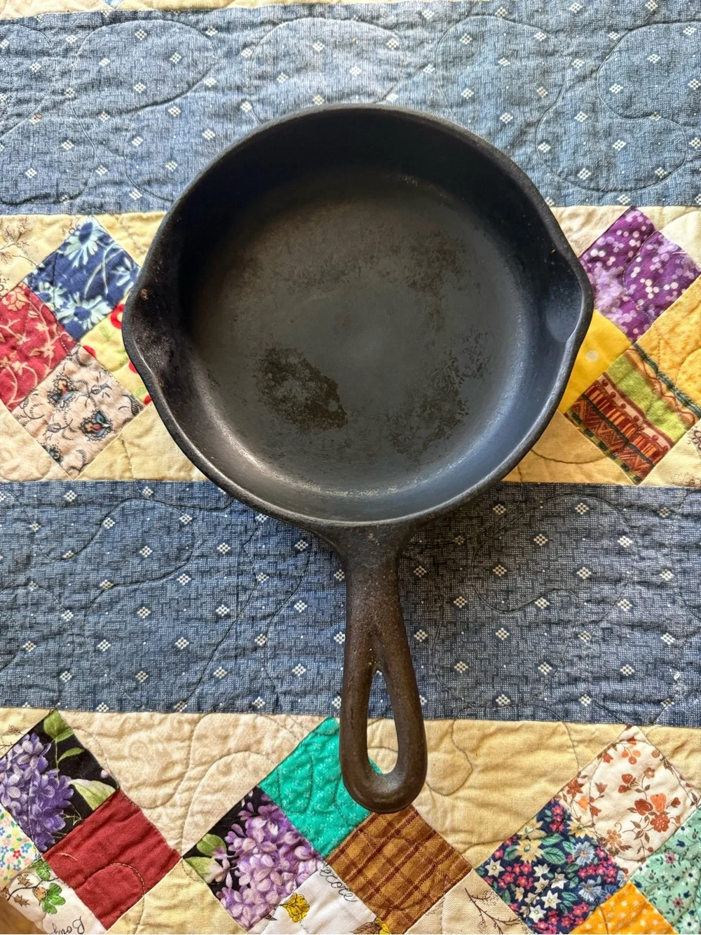 Vintage Wagner Ware Sidney O No 3 Cast Iron Skillet 1053 USA
